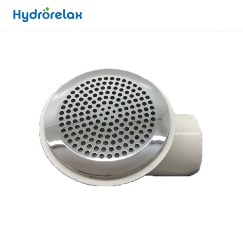 Bathtub tub stainless steel cap suction