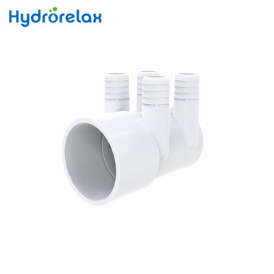 Wholesale Whirlpool Bathtub Water Manifold MF2902 for Swimming Pool、Hot Tub and Spa Custom Manifold Pvc Fittings