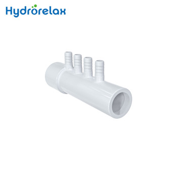 Hot Tub Pvc Pipe Manifold  4 Outlet AM-009 for Bathtub、Spa and Hot Tub Manifold Tube Fittings