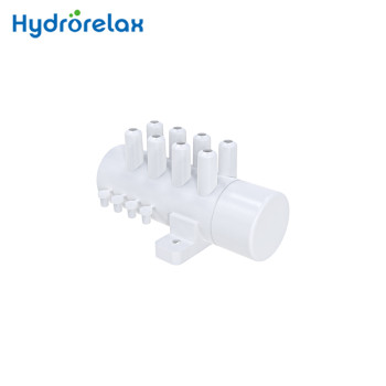 Custom Hot Tub Jet Manifold 8 Port AM-168 for Spa、Bathtub and Hot Tub Manifold Fittings