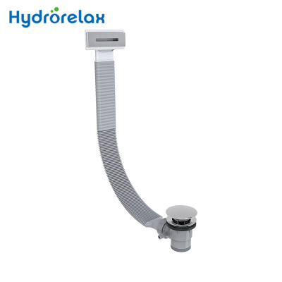 Stainless Steel Overflow Plate Brass Big Plug Bathtub Drainer DR-065 for Spa and Hot Tub Bathtub Water Drain