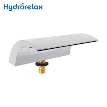 Wide Waterfall Bathtub Wall Mount Faucet PB-16 for Hot Tub、Spa and Bathtub Large Waterfall Spout