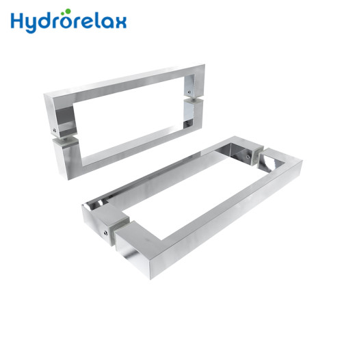 Custom Stainless Steel Hole Distance 200mm Handles LS-820 for Shower Square Shower Door Handle