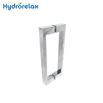 Custom Stainless Steel Hole Distance 200mm Handles LS-820 for Shower Square Shower Door Handle