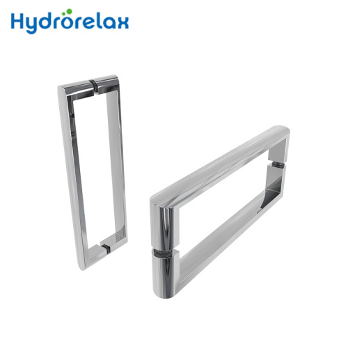Best Sale Shower Door Pull Handle LS-834 for Shower Room Chrome Shower Door Handle