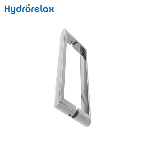 Best Sale Shower Door Pull Handle LS-834 for Shower Room Chrome Shower Door Handle