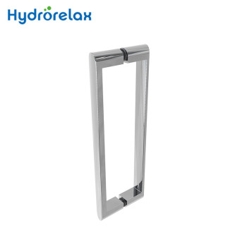 Best Sale Shower Door Pull Handle LS-834 for Shower Room Chrome Shower Door Handle