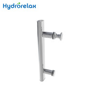 Aluminium Chrome Shower Door Handle LS-836 for Shower Room Door Pull Handles