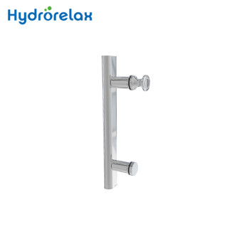 Aluminium Chrome Shower Door Handle LS-836 for Shower Room Door Pull Handles