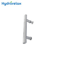Aluminium Chrome Shower Door Handle LS-836 for Shower Room Door Pull Handles
