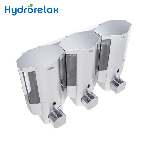 Wholesale Wall Mount Soap Dispenser ZY-103 for Shower and Bathroom and Kitchen Plastic Liquid Soap Dispenser