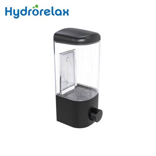 500ML Manual  Liquid Soap Dispenser ZY-801B for Shower and Bathroom Wholesale Black Soap Dispensers