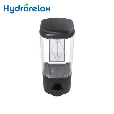 500ML Manual  Liquid Soap Dispenser ZY-801B for Shower and Bathroom Wholesale Black Soap Dispensers