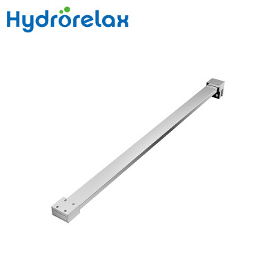 Hydrorelax Custom Length 304 Stainless Steel Shower Rod LG-805 for Shower Room Modern Shower Support Bar