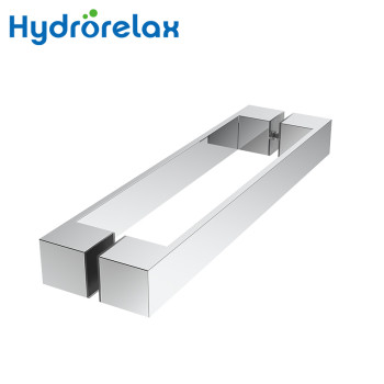 Wholesale Glass Shower Doors Zn Alloy Handles LS-818 for Bathroom and Shower Chrome Handles