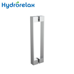 Wholesale Glass Shower Doors Zn Alloy Handles LS-818 for Bathroom and Shower Chrome Handles