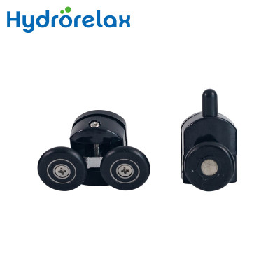Customizable LOGO Rollers for Glass Shower Doors HL-25B for Bathroom Wholesale Shower Runners