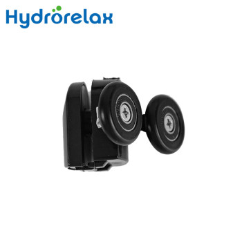 Customizable LOGO Rollers for Glass Shower Doors HL-25B for Bathroom Wholesale Shower Runners