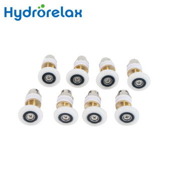 25mm Single Shower Door Rollers HL-605 for Round Shower door ABS rollers Wheels