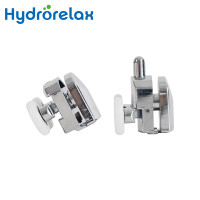 Hydrorelax Sliding Shower Glass Doors Rollers HL-613 for Bathroom Replacement Wheels for Sliding Shower Doors