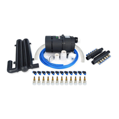 Professional Manufacturing 12-Jet Hot Tub Air System Kit Plug-and-Play Accessory Set, Designed for OEMs & Global Distribution Networks