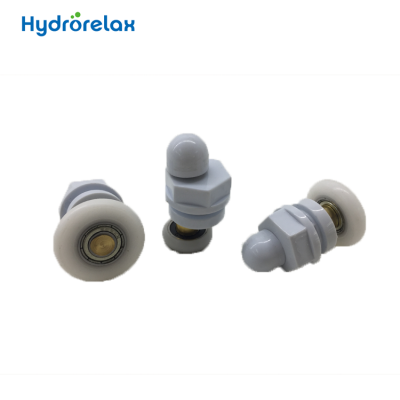 Shower Cabin Door Part Brass Bearing POM Wheels Sliding Door Roller