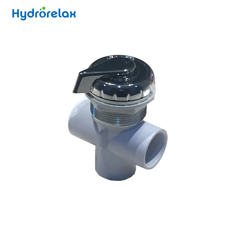 PVC Bathtub Parts Push Button Water Valve Bathtub Accessories