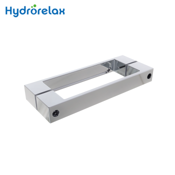Universal Shower Handles LS-819 for Bathroom Shower Square Chrome Shower Door Handle