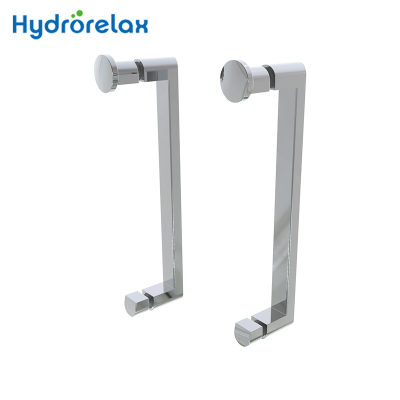 Installation Center Distance 200mm Zn Alloy Handle for Shower LS-833 Glass Shower Door Handles