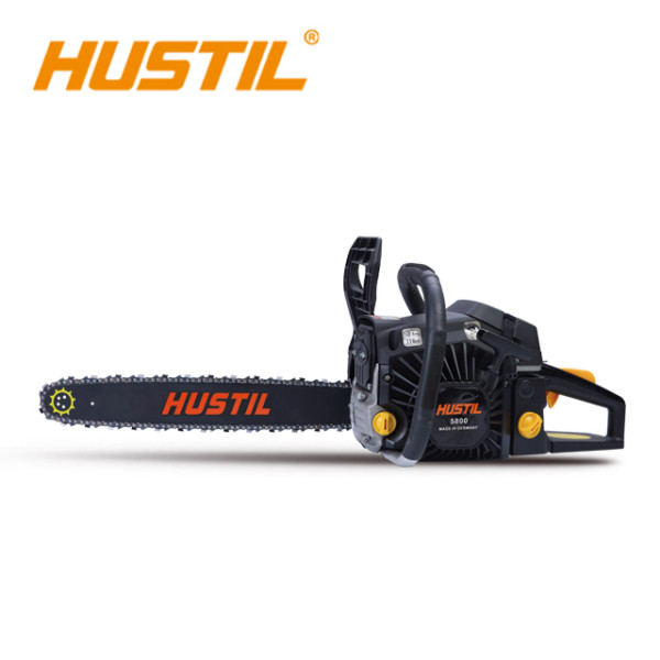 NEW TECHNOLOGY GASOLINE 52CC CHAIN SAW бензиновая цепная пила