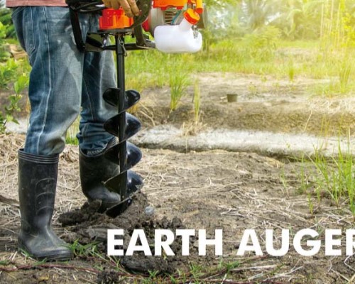 Use and maintenance of ground drill
