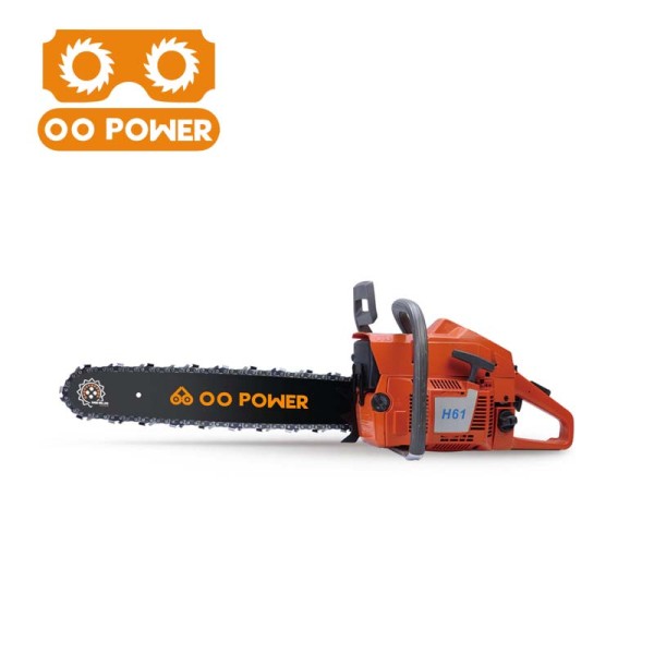 Professional  2-stroke 61.5cc gas chain saw with high quality