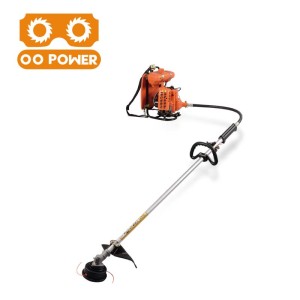 2-stroke 30.5cc back pack  gasoline brush cutter with good quality