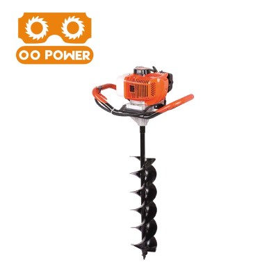 2-stroke 52cc gasoline earth auger of Professional