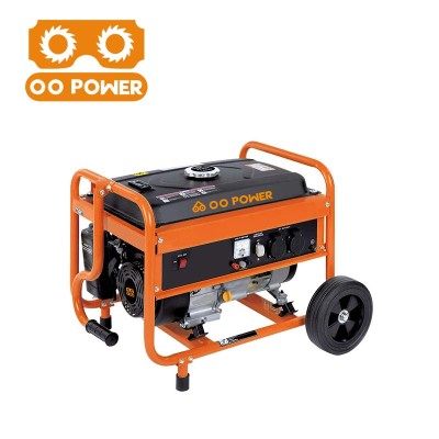 High efficiency 7.5hp max power 3.5kw petrol generator with CE