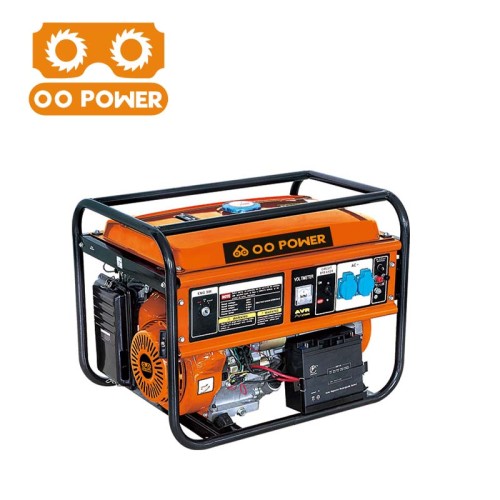Professional max power 6.5kw 15hp gas gen petrol generator with high quality