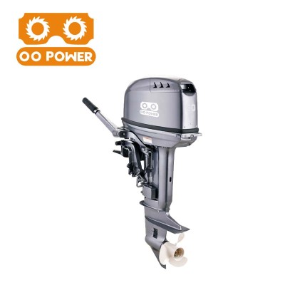 High efficiency 2-stroke 30hp big power gas outboard engine with good quality