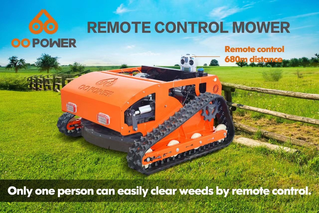 Cortador de grama com controle remoto —— a nova tendência de corte na agricultura moderna