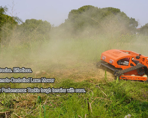 Remote control mower ——the new trend of mowing in modern agriculture