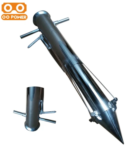 Sembradoras de semillas de hortalizas manuales de acero inoxidable OO power en stock Sembradora agrícola | Hustil