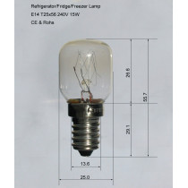 E14 15W CE approved refrigerator bulb/lamp
