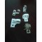 Lock with key for chest freezer door handle