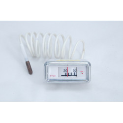 Good quality rectangle shape capillary thermometer for water heater model no.WKA-110A
