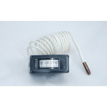 front mounting rectangle capillary thermometer WKD-120 sales from china.