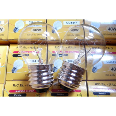 300° 40W E27 Oven Cooker Bulb Lamp,Size G45x72