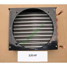 3/8HP copper tube aluminum fin condenser coil unit on sales
