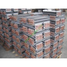 Display cabinet Display cooler copper tube aluminum fin evaporator