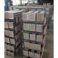 Island freezer display freezer copper tube aluminum  fin evaporator
