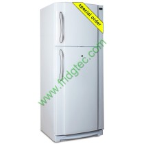 Refrigerator Fridge freezer plastic grab door handle, silver chrome plated, L357mm