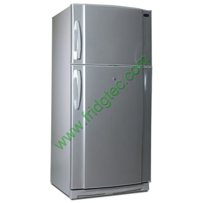 Silver chrome plated plastic door handle  for refrigerator fridge freezer, RH-010, Length 360mm